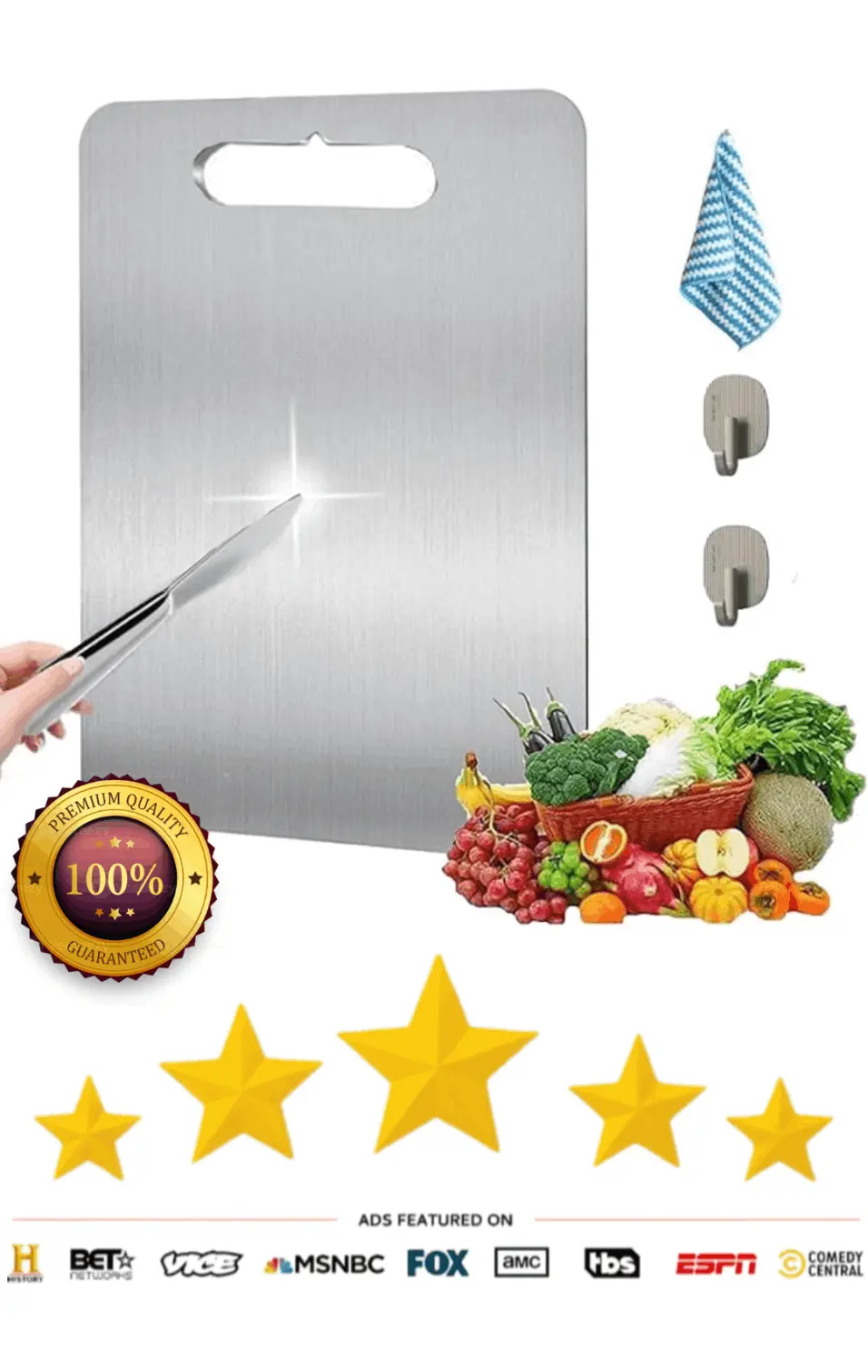 katuchef titanium cutting board
